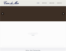 Tablet Screenshot of casademar.com.ar